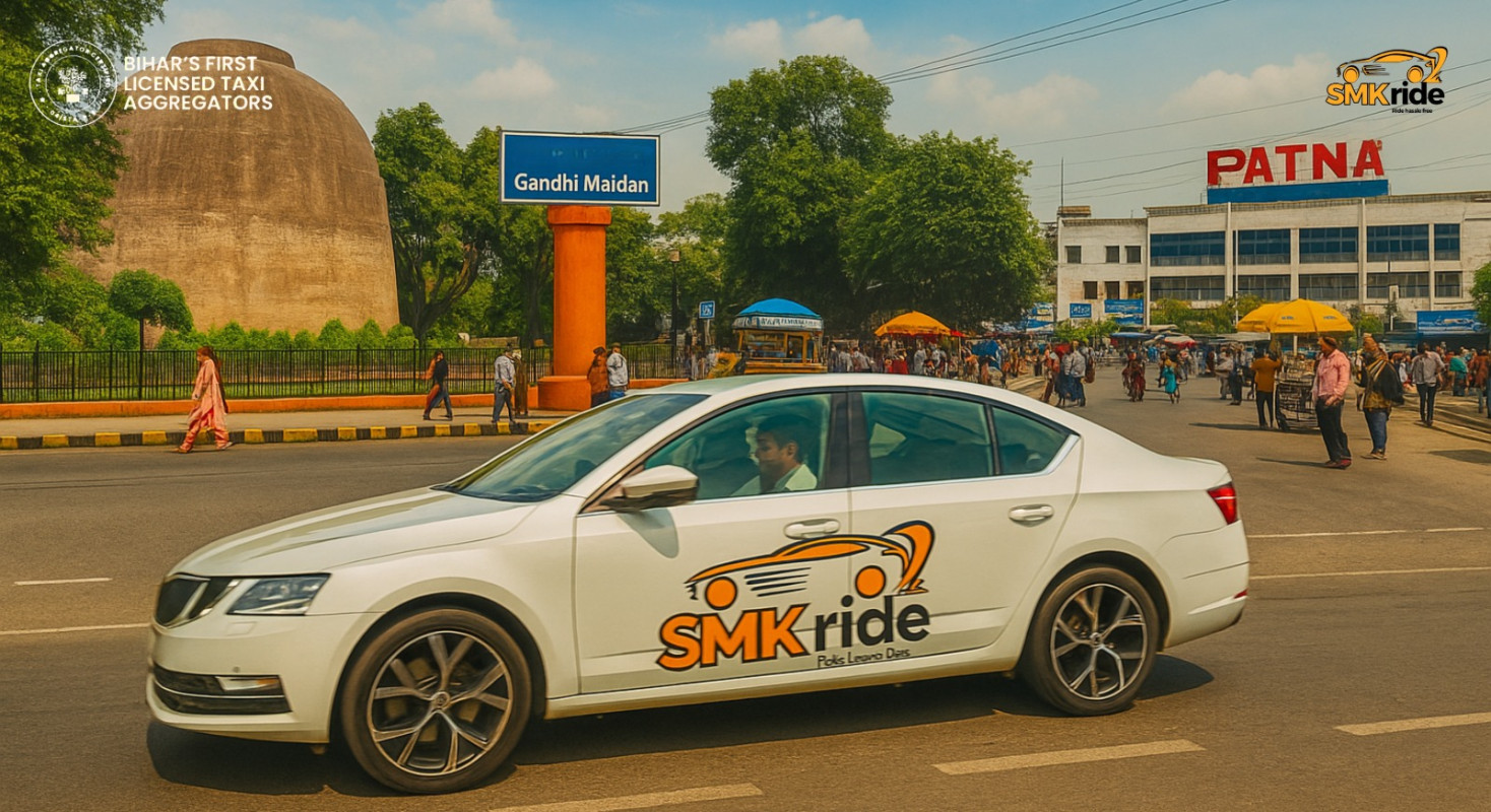 Explore Patna Comfortably – Book Local Cabs from SMK Ride